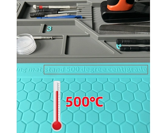 magnetic silicone repair mat