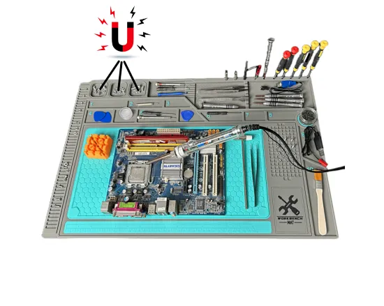 magnetic silicone repair mat